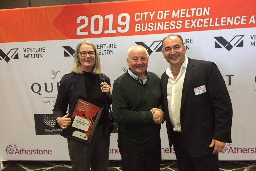 Finalist for 2019 Melton Business Excellence Awards
